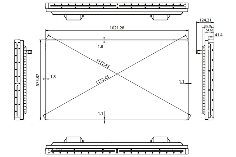 Видеостенный дисплей 55" Hisense 55VW25E