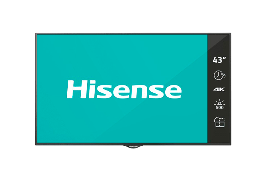 Информационный дисплей Hisense 43" 43B4E31T